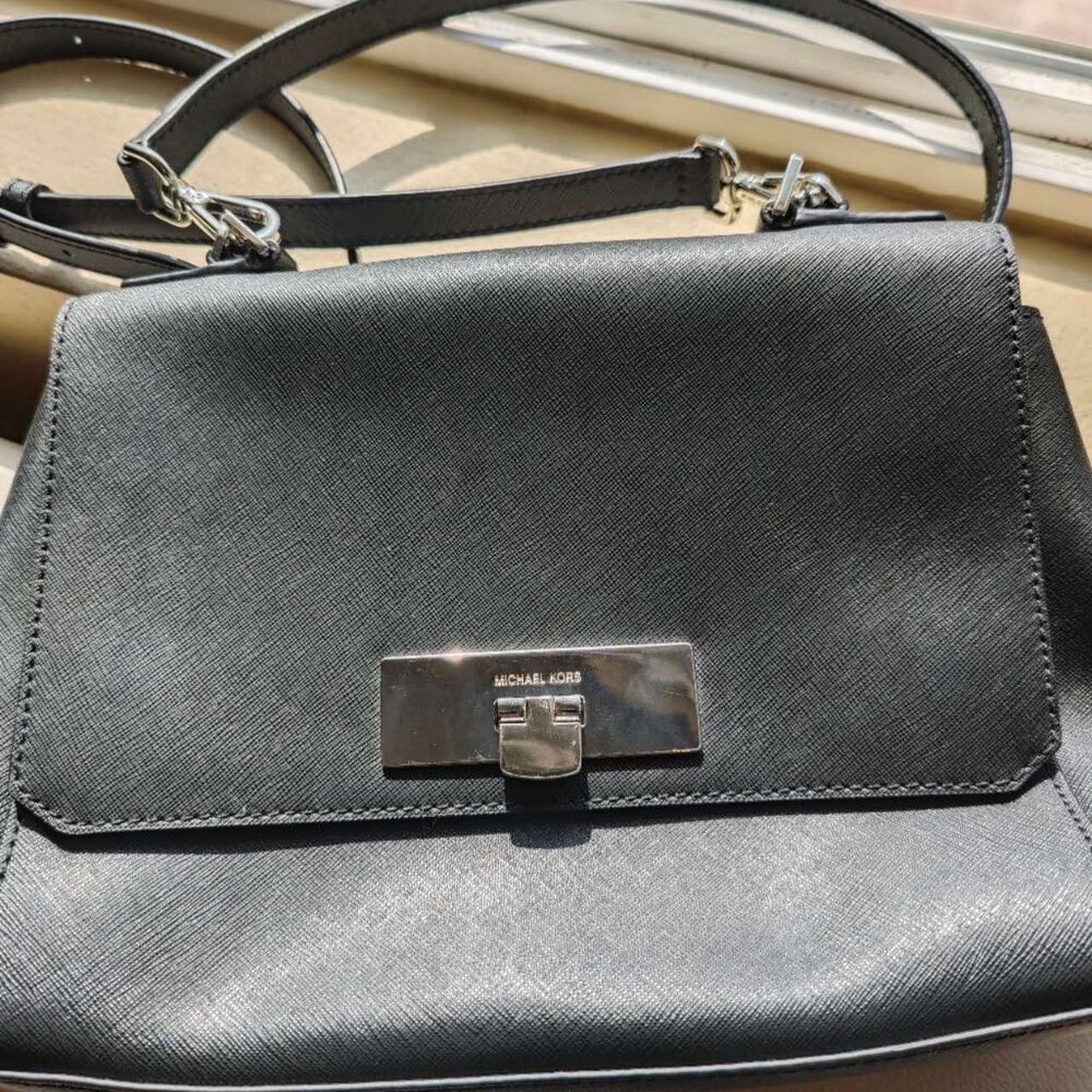Michael Kors women's black crossbody purse